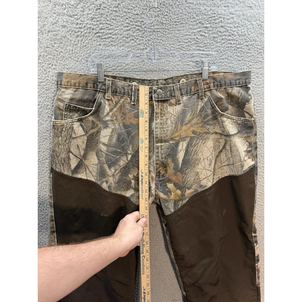 Wrangler Jeans Mens 44x25 Camouflage Pro Gear‎ Brush Guard Realtree Hardwoods *